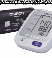 Фото 1 OMRON M3 Comfort (HEM-7134-E) автоматический тонометр : артериальное давление, частота пульса. Гарантия 5 лет. Япония!