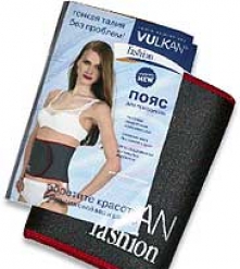 Фото 3 Пояс Вулкан Fashion - для поддержания поясницы, похудение, эффект сауны, размер 110х20 см