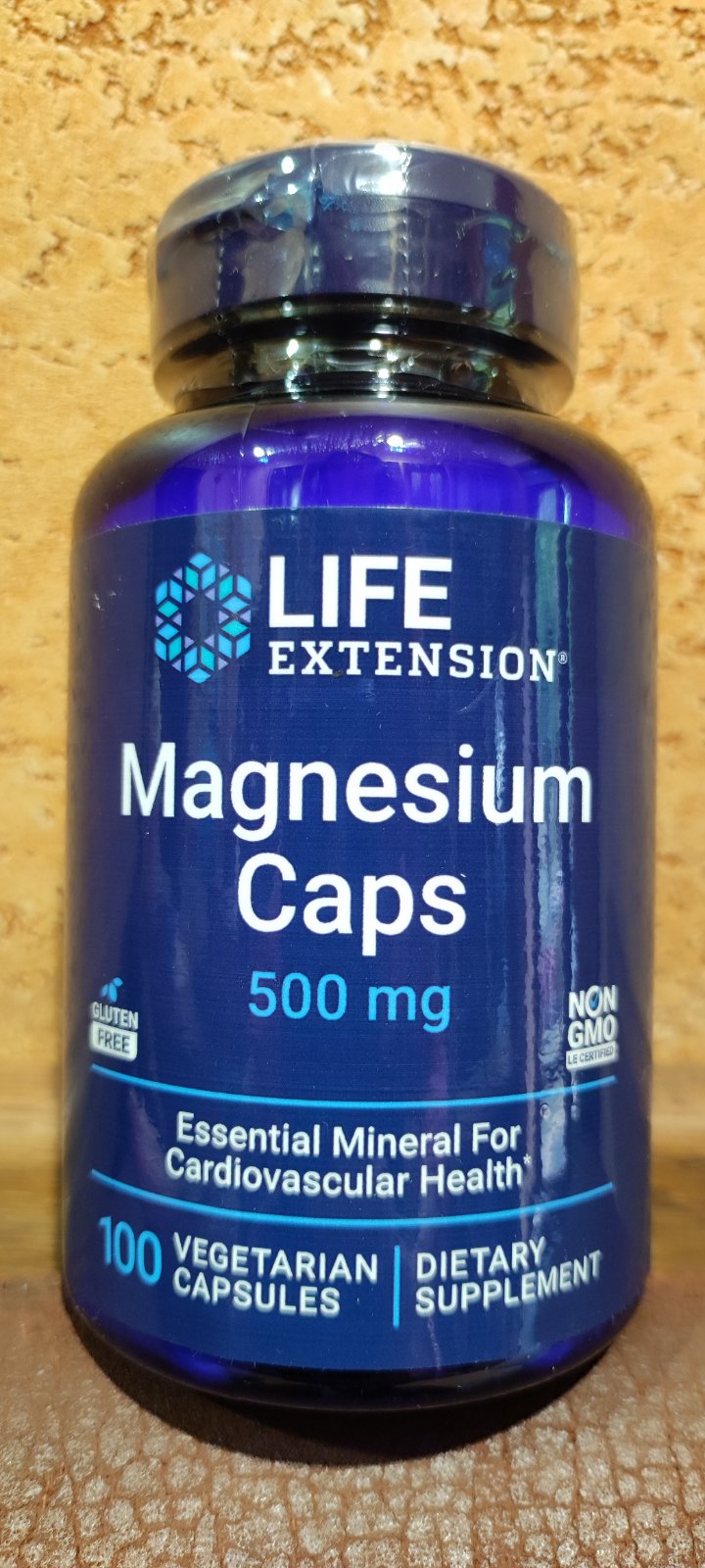 Магний 500мг 100капс Magnesium 500mg Life Extension Мозг Сосуды Сердце Нервы Сон, США