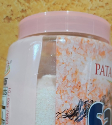 Фото 3 Гималайская розовая каменная соль пищевая натуральная Индия Pink salt Patanjali 1kg Пища Косметология Компрессы и многое другое