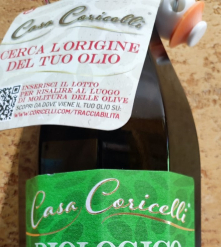 Фото 1 Масло оливковое CASA CORICELLI BIOLOGICO Pietro Coricelli extra vergine 1л Первый холодный отжим Италия