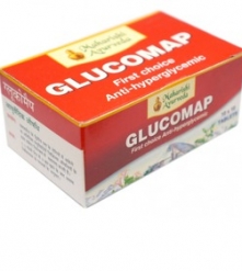 Фото 1 АКЦИЯ цена Глюкомап Glucomap - ощутимая помощь при сахарном диабете, 100 табл. Индия