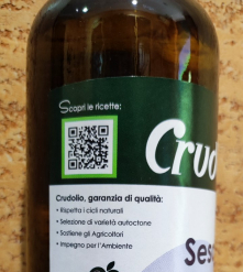 Фото 2 Кунжутное масло Crudolio olio di semi di sesamo Италия первый холодный отжим, отменное качество, кальций и витамины!!! 500 мл.