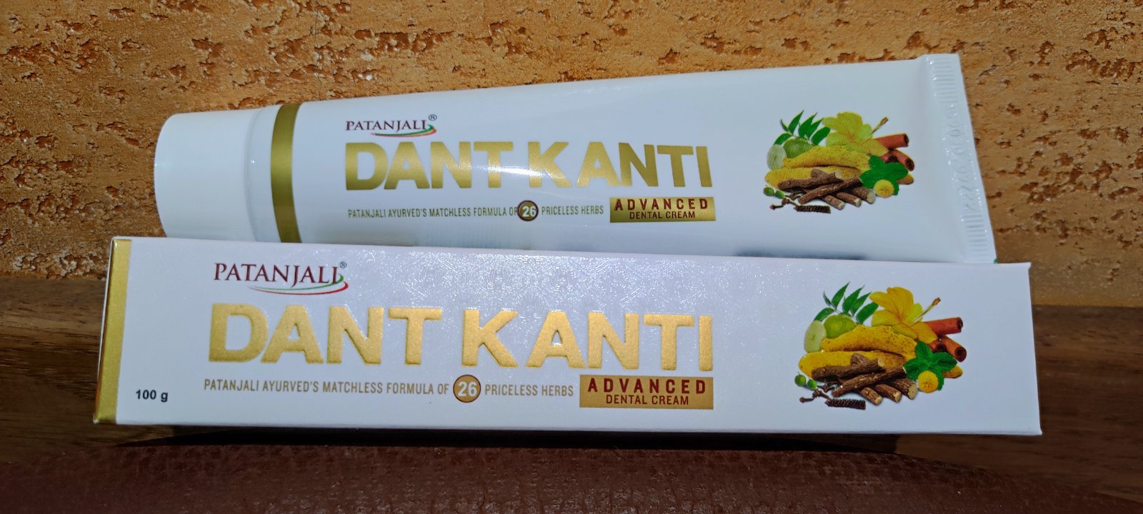 Dant Kanti advanced 100гр Зубная паста 26 трав, гингивит, халитоз, чувствительность, здоровые зубы
