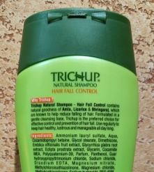Фото 1 Шампунь от выпадения волос Тричуп 200 мл Trichup Shampoo Hair fall control Укрепляет Очищает Освежает, Индия