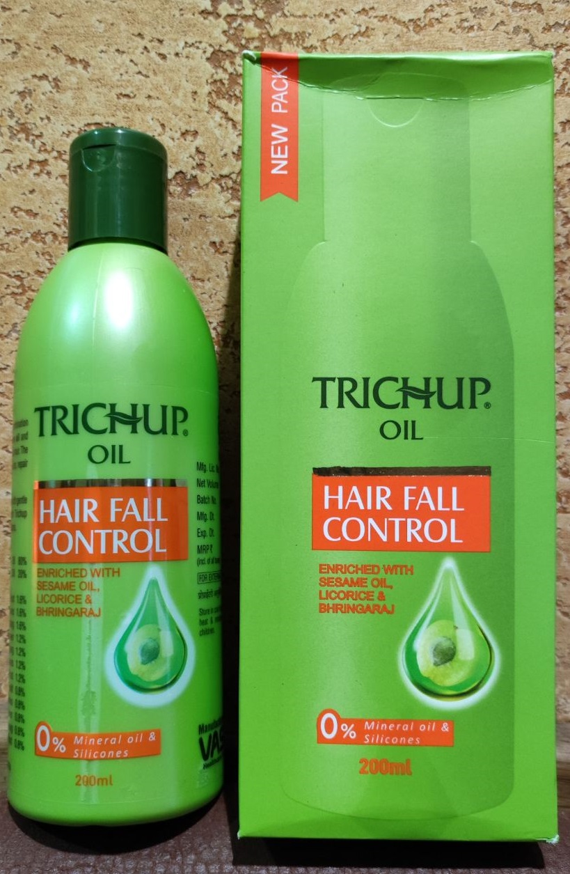 Тричуп Масло для волос 200 мл Trichup oil Vasu От выпадения волос, Укрепляет волосы, Ухаживает, Защищает, Питает корни, От ломкости волос