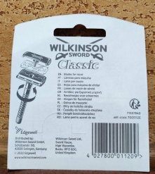 Фото 1 Сменные лезвия для бритья Германия Wilkinson Sword Classic 5 шт, качество, практичность, острота