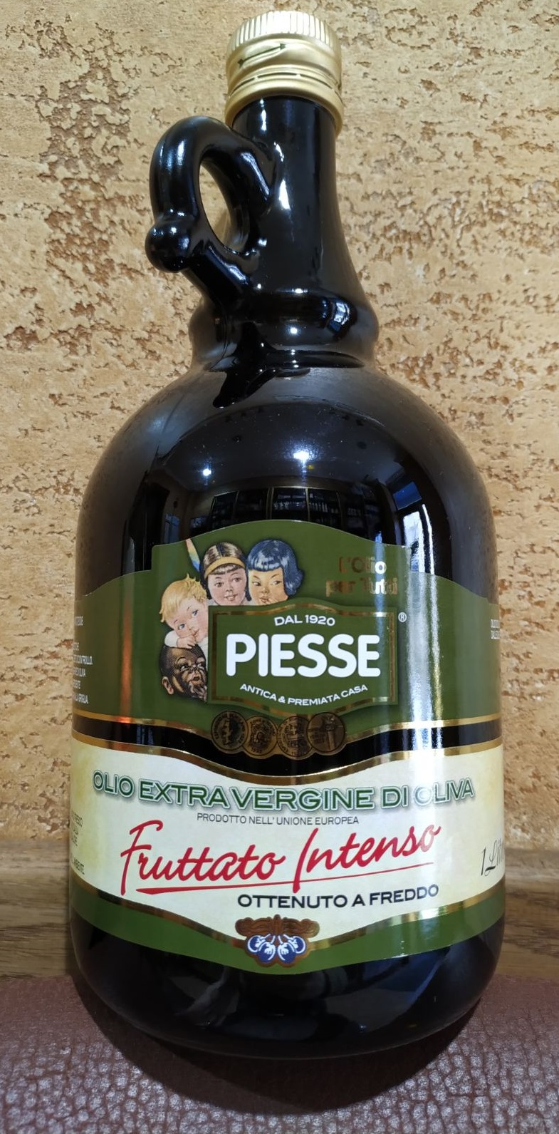 Оливковое масло Piesse Fruttato Olio Extra Vergine di oliva Италия 1л первый холодный отжим