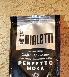 Фото 3 Кофе молотый Bialetti perfetto moka delicato intensita 5 Италия 250 гр Средняя обжарка 100% арабика