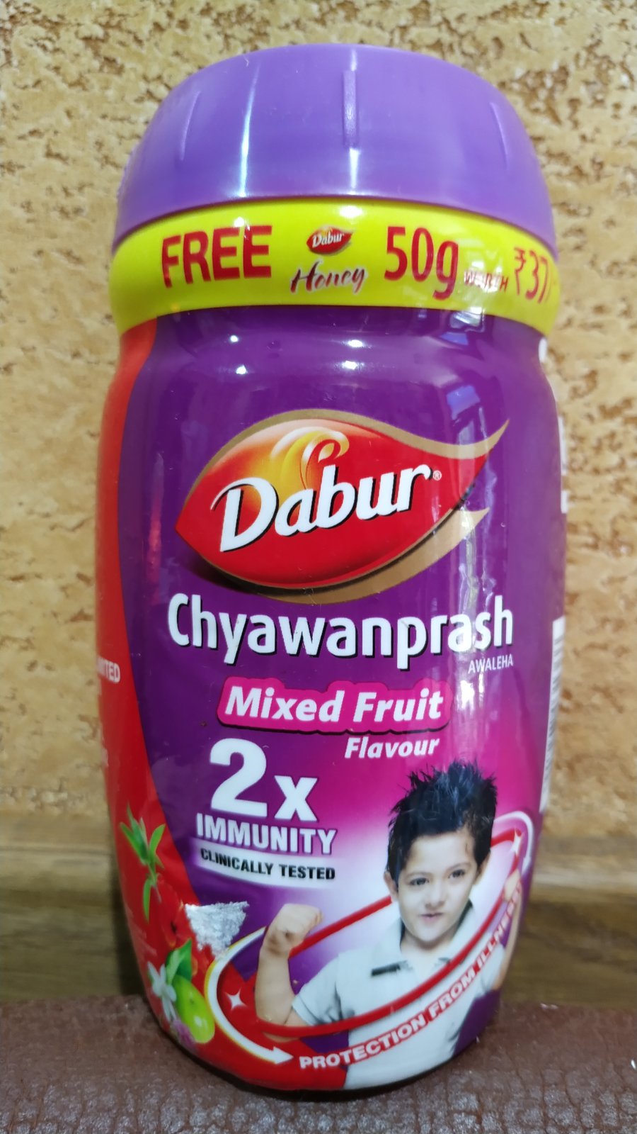 Chyawanprash MIXED FRUIT DABUR Индия Чаванпраш Микс Фрукт 500 гр Укрепление иммунитета, защитные свойства организма,энергия!