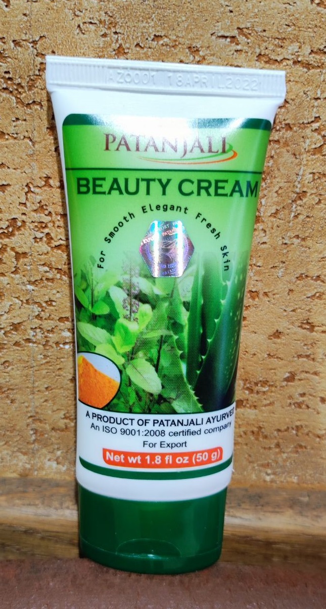 Beauty cream Patanjali 50 g Бьюти крем регенерация увлажнение омоложение уход питание защита красота кожи