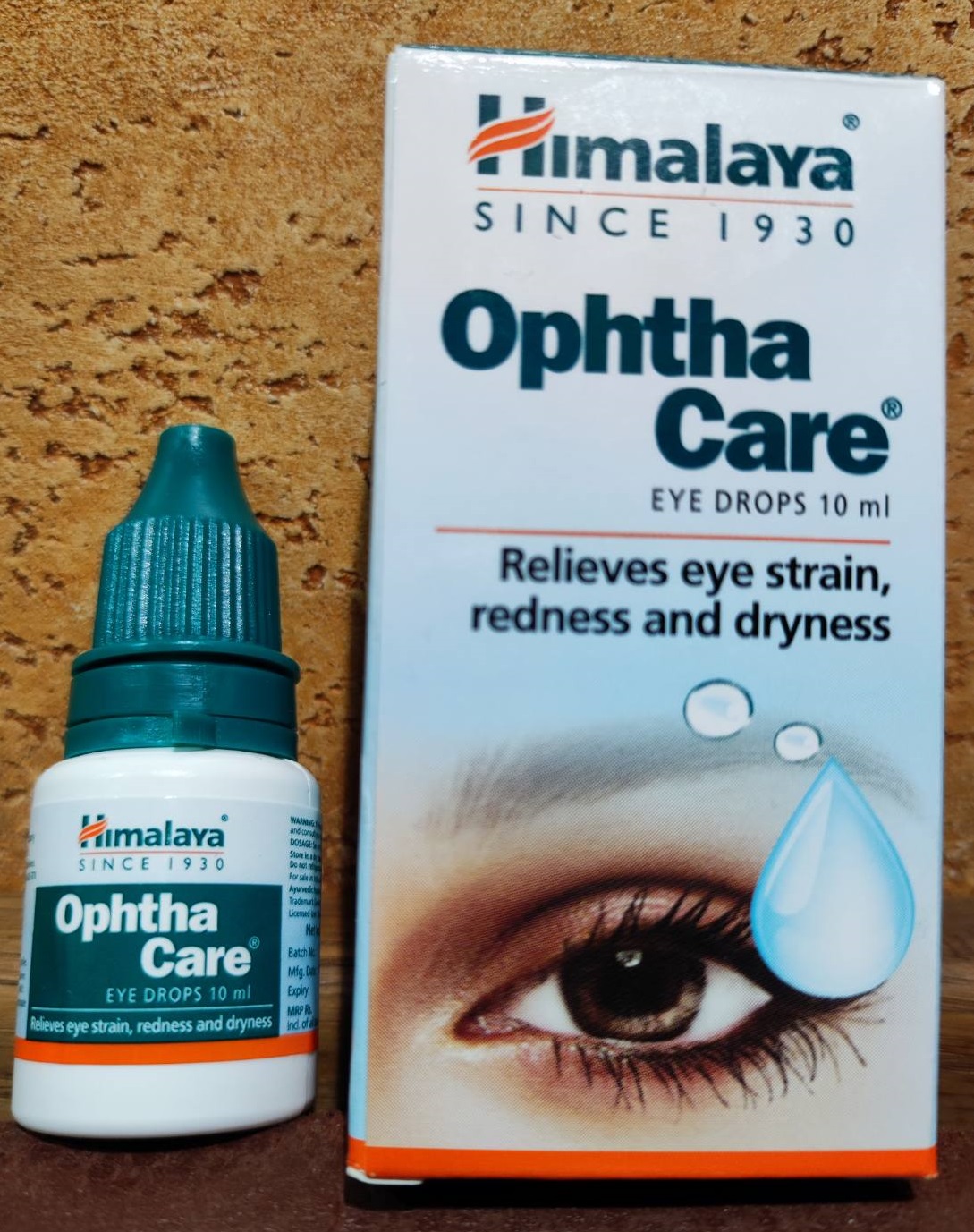 Ophtha care Himalaya Офта кер 10 мл Капли глазные Антибактериальные, Противовоспалительные, Снимают усталость, Напряжение глаз, при нагрузках