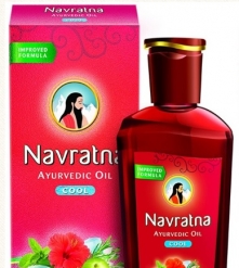 Фото 1 Масло Навратна 200 мл Navratna cool Hair Oil Для массажа головы и тела, для волос, для мышц и суставов