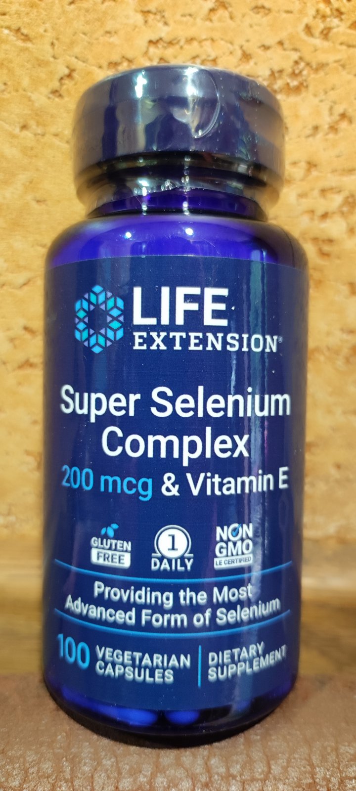 Селен с витамином Е 100 капс Super selenium complex 200mcg Антиоксидант Сердце Иммунитет Холестерин США