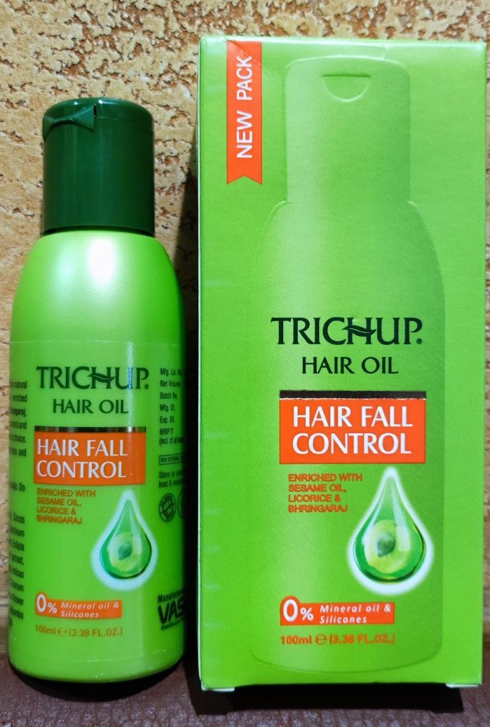 Тричуп Масло для волос 100 мл Trichup oil Vasu Укрепляет Ухаживает От выпадения волос Ломкость Питает корни