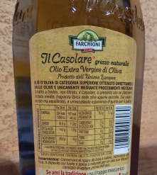 Фото 2 Масло оливковое Farchioni il casolare нефильтрованное, первый холодный отжим, 1 литр.