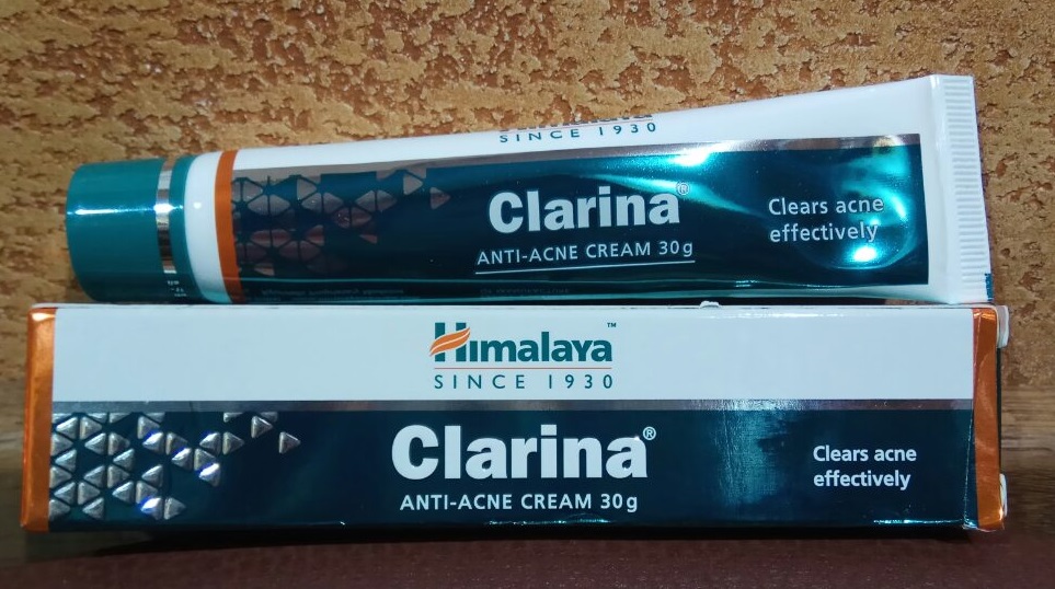 Кларина Clarina Himalaya 30 гр анти-акне крем, угревая сыпь, очищение кожи, сужение пор. Индия