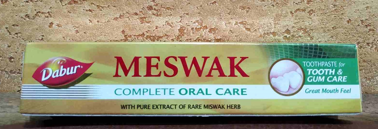 Зубная паста Meswak Dabur Мисвак Дабур Индия аюрведа - комплексный уход за ротовой полостью мисвак 50 гр Дабур