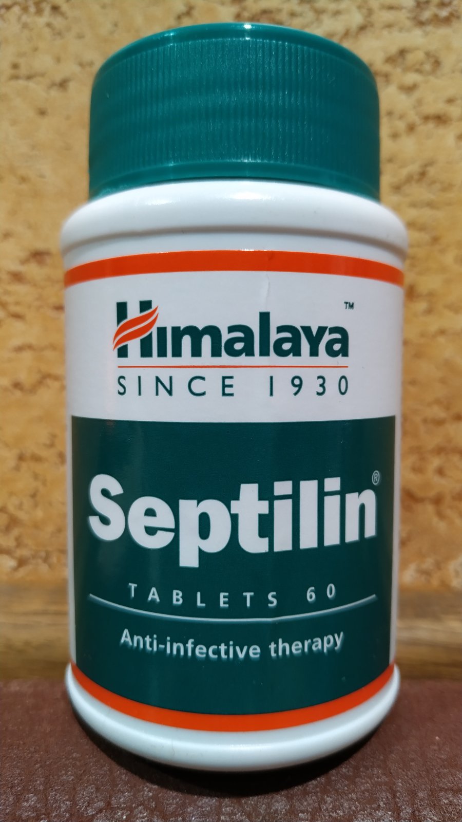 Септилин 60 табл Septilin Himalaya Иммунитет, Природный антибиотик, Противовоспалительное, Бронхит, Ангина, ЛОР, Индия