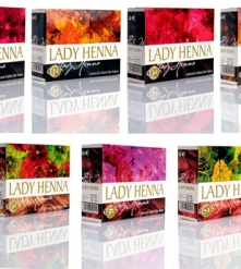Фото 2 НАТУРАЛЬНАЯ аюрведическая краска Каштан 50гр для волос на травах на основе хны Леди Хена  Lady Henna - цвет КАШТАН 50 грамм
