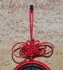 Фото 3 Подвеска - медальон из чая Пуэр знак зодиака и китайский узел, фэн-шуй, подарок, сувенир, Китай.