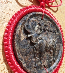 Фото 4 Подвеска - медальон из чая Пуэр знак зодиака и китайский узел, фэн-шуй, подарок, сувенир, Китай.