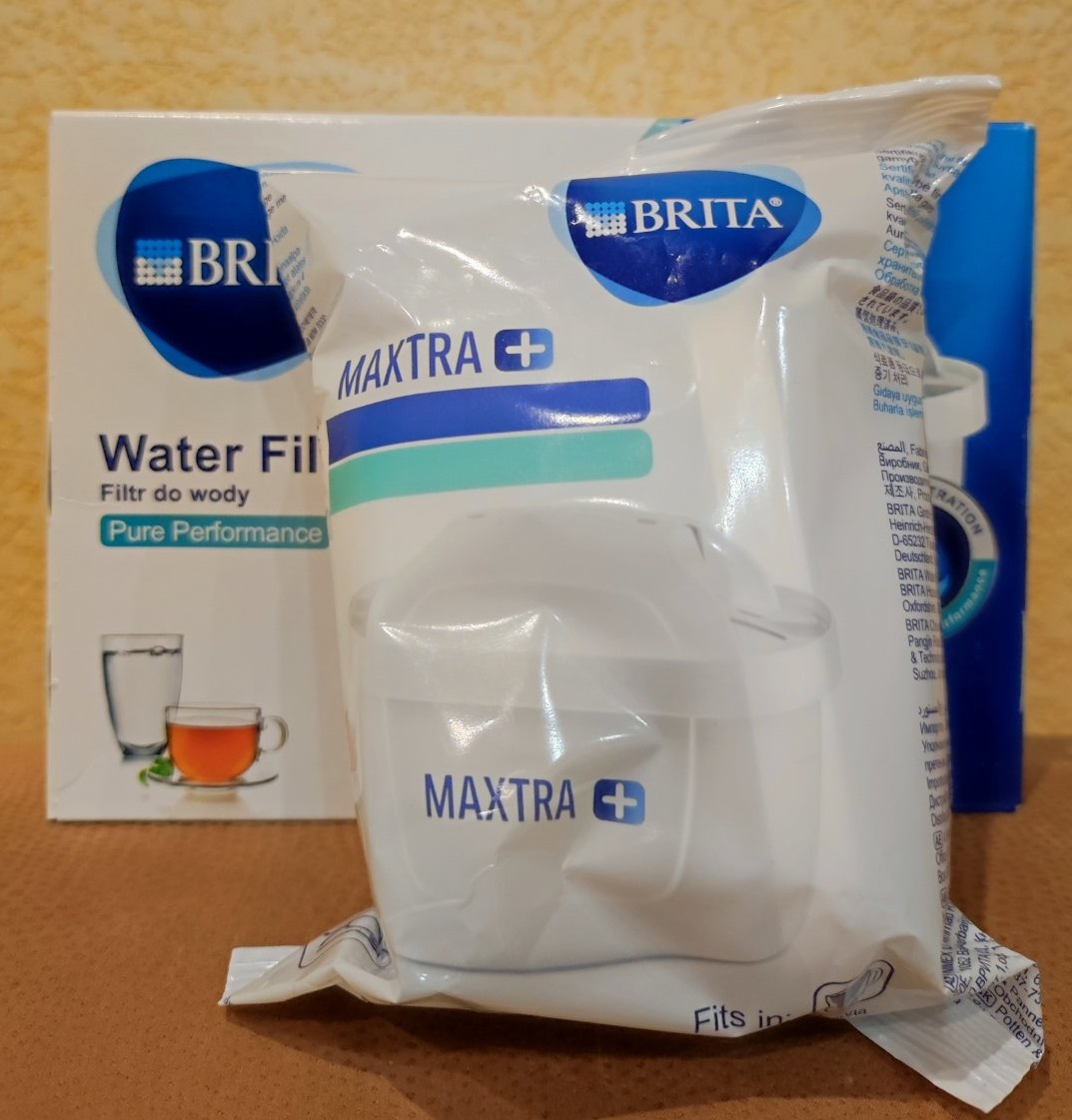 Картридж сменный 1шт Брита Макстра Brita Maxtra Plus Pure Performance Хлор, Органика, Смягчение воды, Германия, 1шт.