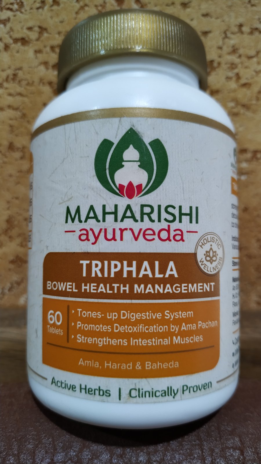 Triphala Maharishi ayurveda 60 tab Общее укрепление Похудение Очищение Омоложение организма Всем Индия