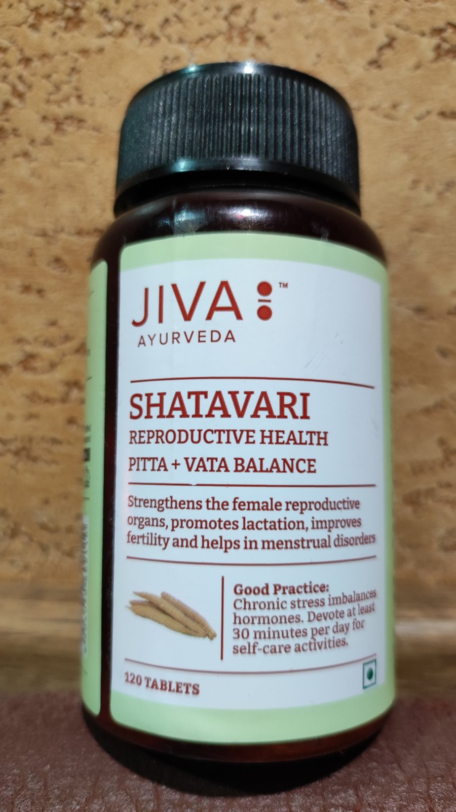 Шатавари Джива 120 табл Shatavari Jiva Для женщин Гормональные нарушения Бесплодие Здоровье Иммунитет аюрведа