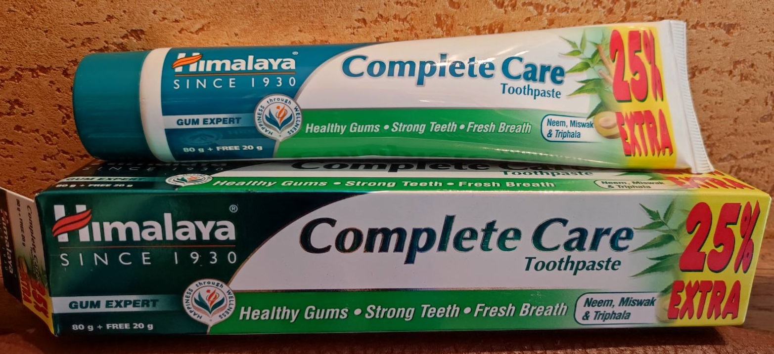 Зубная паста Хималая Himalaya Complete Care 100 гр комплексный уход, освежает дыхание, защищает, укрепляет, Индия