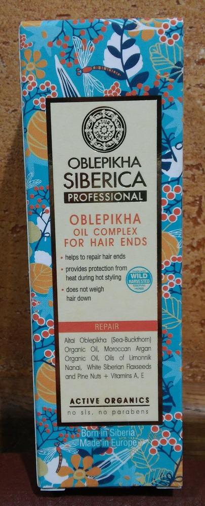 Сиберика Облепиха комплекс масел для кончиков волос - оживляет, восстанавливает, устраняет ломкость и сечение , 50 мл.