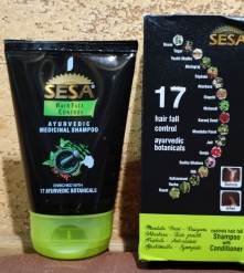 Фото 2 Сеса шампунь для укрепления волос Sesa shampoo Hair fall control 100мл Стимулирует рост, При выпадении волос, Для кожи головы, Индия