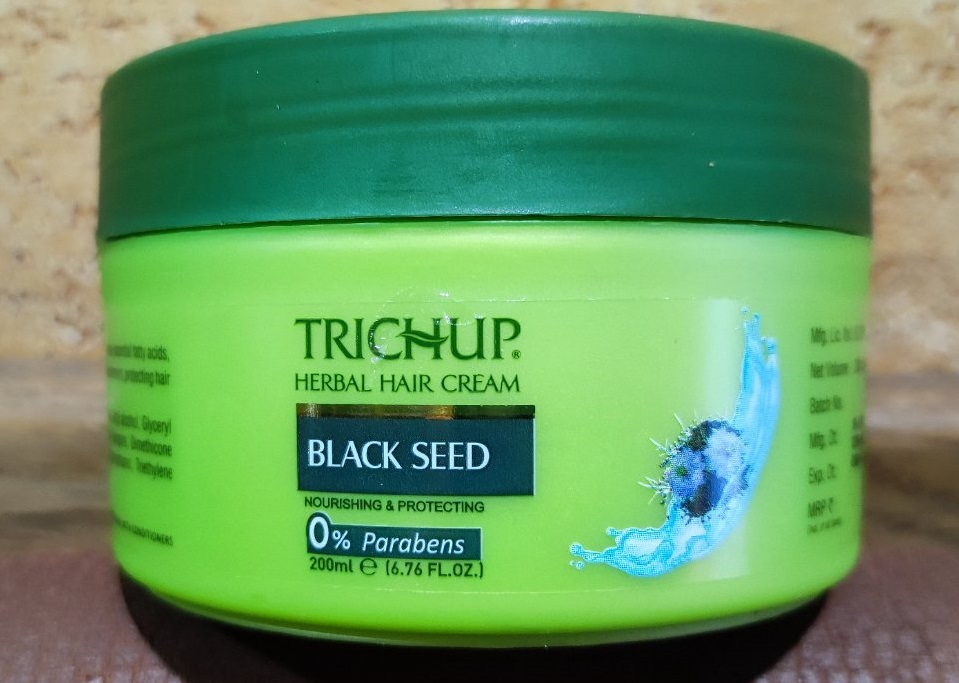 Тричуп Крем маска для УКЛАДКИ волос Черный тмин 200 мл Восстановление Trichup cream Black seed Укрепляет