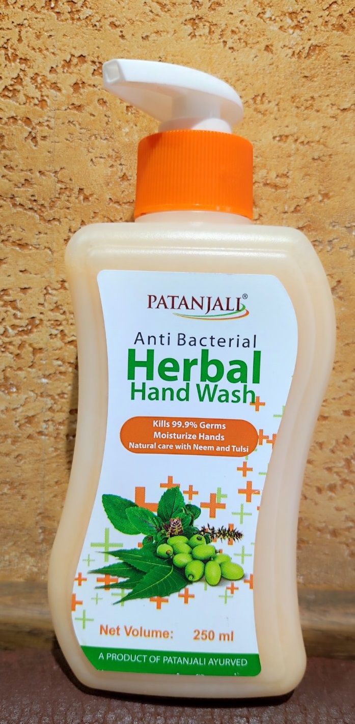 Мыло Патанджали Антибактериальное жидкое 250 мл Patanjali Hand Wash Antibacterial