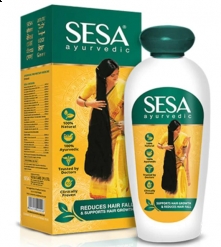 Фото 4 Сеса масло для укрепления волос Sesa hair oil 200мл Стимулирует рост волос, При выпадении волос, Для кожи головы, Индия