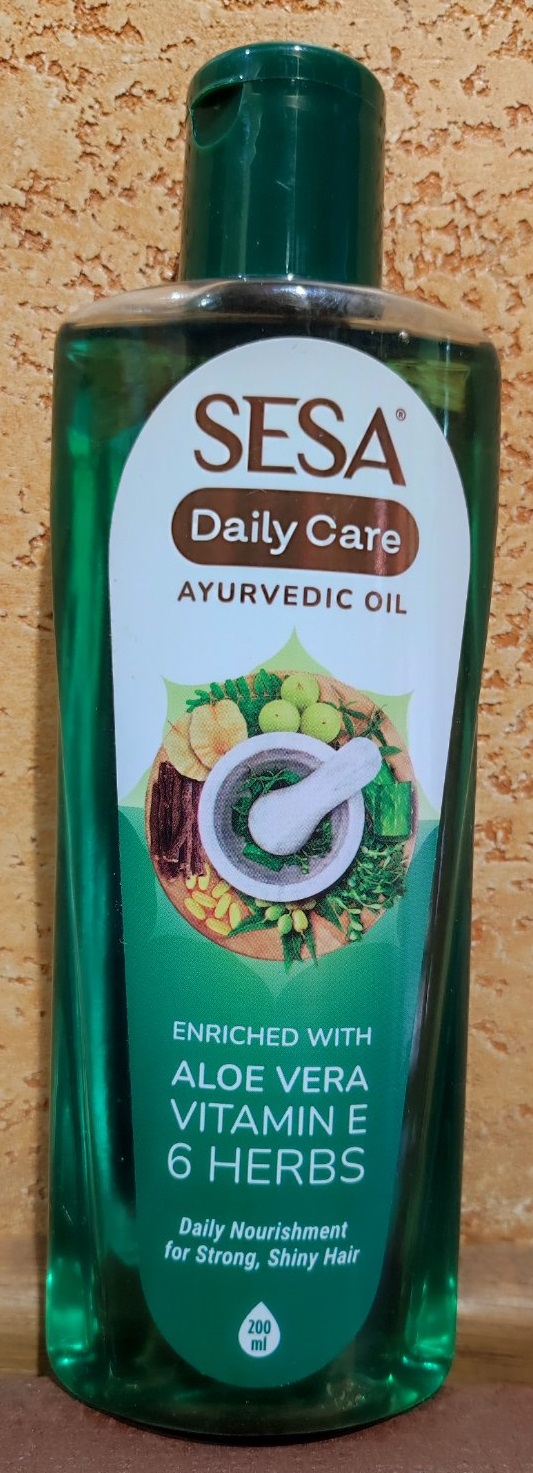 Sesa hair oil 200мл Сеса масло для укрепления волос Стимулирует рост волос При выпадении Для кожи Индия
